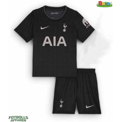 Tottenham Hotspur Bortaställ Barn 2025-26 Kortärmad (+ Korta byxor)